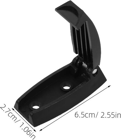 2Sets Rv Cargo Door Hook Durable Hidden Folding Latch for Yacht Cabin Trailer Doors Strong Spring Hinge Versatile Design for Rv Boat Use in Saudi Arabia