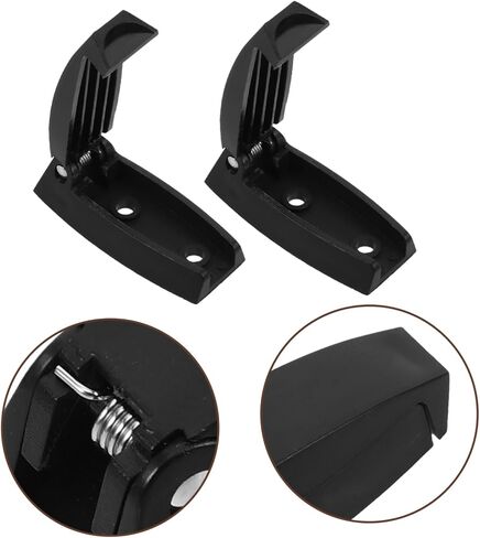 2Sets Rv Cargo Door Hook Durable Hidden Folding Latch for Yacht Cabin Trailer Doors Strong Spring Hinge Versatile Design for Rv Boat Use in Saudi Arabia