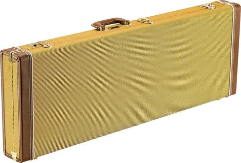 Fender Classic Series Strat/Tele Wood Case - Tweed Bundle مع حزام الجيتار و Austin Bazaar حصريًا على مدار 24 حزمة in Saudi Arabia