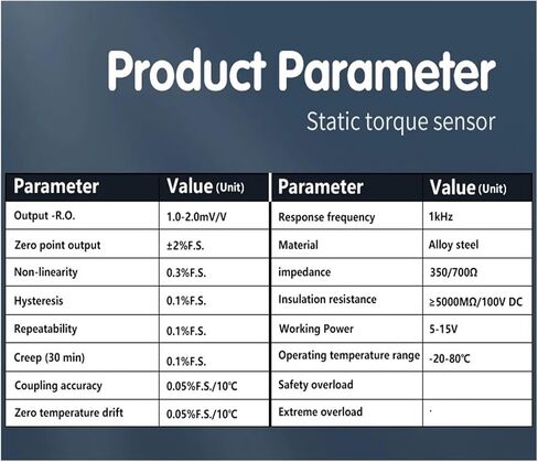 DYJN-103 0-3000N.M Static Torque Sensor Torque Wrench Torque Wrench Square Head Rotary Force Calibration Automatic(100N.m) in Saudi Arabia