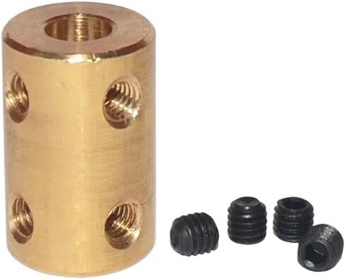 1PCS D14 L22 النحاس النحاس النحاس محرك موصل طراز اقتران الصلابة (8 مم إلى 8 مم) in Kuwait