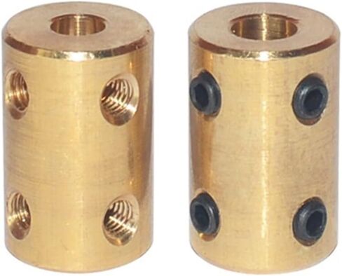 1PCS D14 L22 النحاس النحاس النحاس محرك موصل طراز اقتران الصلابة (8 مم إلى 8 مم) in Kuwait