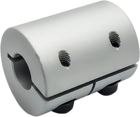 1pcs D20 L25 Rigid Clamp Coupling Bore 2mm to 10mm Aluminium Drive Shaft CNC Jaw Shaft Motor Coupler(4mm to 9.5mm) in Saudi Arabia