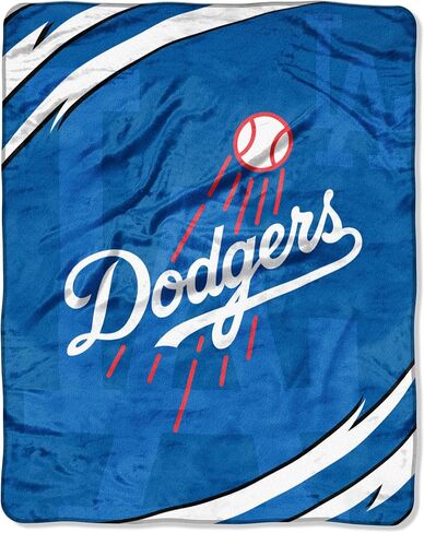 Los Angeles Dodgers بطانية - King Size Mink Raschel Plush 84 × 94 in Saudi Arabia