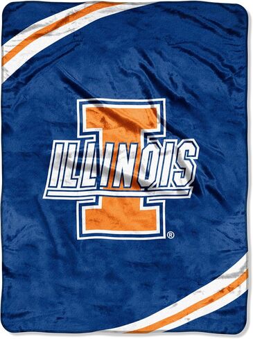 The Northwest Company Officially Licensed NCAA Boise State Broncos Force Plush Raschel Throw Blanket in Saudi Arabia