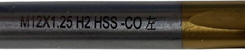 Left Hand Screw Thread Tap Drill Bits Straight Flute M2-M30 Machine Tap for Stainless Stee 5Pcs(M3.5x0.6) in Saudi Arabia