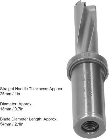 U Drill Shank Bar CNC حامل أداة المياه السريعة أجهزة الحفر C25 3D18 57WC03 مادة كربيد مستقيم مقبض 25 مم قطر 18 ملم in Saudi Arabia