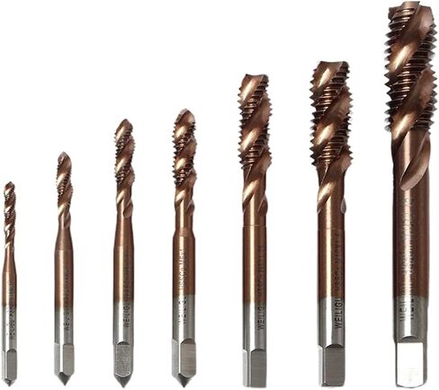 Screw Thread Tap Drill Bits Spiral Flute M2-M10 Machine Taps Right Hand 1Pcs(M20x2.5) in Saudi Arabia