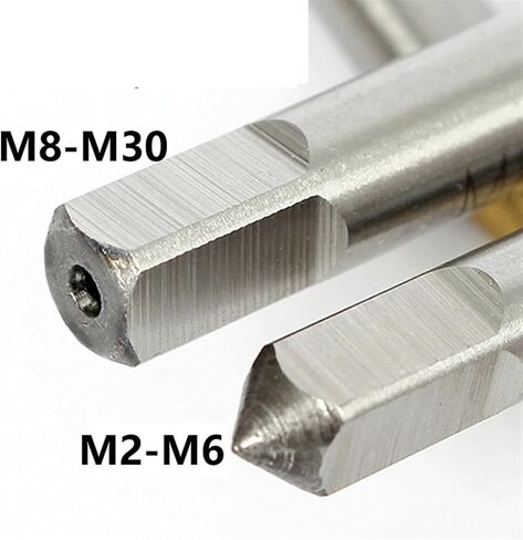 Cobalt Screw Thread Tap Drill Bits Spiral Pointed Flute M2-M30 Coated Machine Tap 1Pcs(Pointed Tap,1PC_M8X1.25) in Saudi Arabia