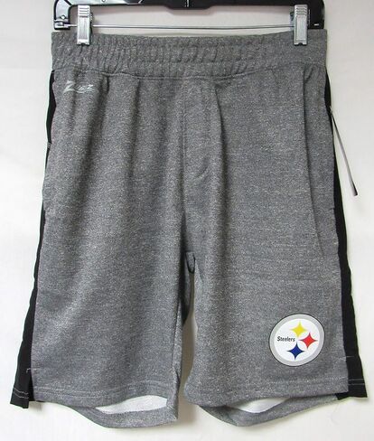 Zubaz NFL Pittsburgh Steelers Mens Size Shorts Small Athletic Shorts in Saudi Arabia