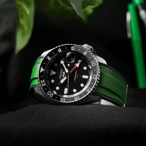 Strapxpro (SX1A) 22 مم نطاقات مشاهدة حزام رات على الساعات من أجل Seiko 5 Sports Skx Series Watches ، 5KX/SRPD و New GMT Series ، Curved End Watchband for SRPD51 ، SRPD53 ، SRPD55K1 ، SRPD59K1 ، SSK017 ، SSK019 ، SSK019 in Saudi Arabia