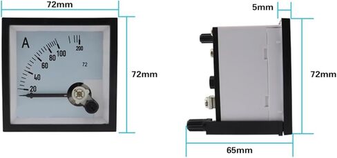 SQ-72 72 * 72 مم ACMETER (300A (5A)) in Kuwait