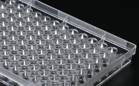 Cell Culture Plate, 12 Well Plastic Cell Culture Plate Tissue Culture Plates for Lab, PS，Case of 50 in Kuwait