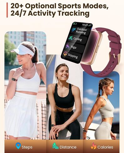 Fitness Tracker- Smart Watches for Women Men with 24/7 Heart Rate Monitor Blood Oxygen Sleep Tracker, Waterproof Fitness Watch, Activity Smartwatch for Android iPhone, Calorie Distance Pedometer, Gift in Saudi Arabia