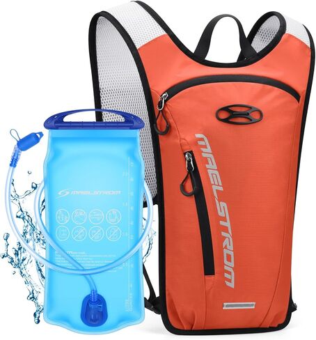Maelstrom Running Hydration Vest, Hiking Backpack with 2L Water Bladder for Cycling Rave for Men Women in Kuwait
