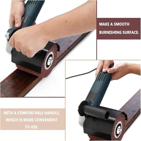 Multifunctional Angle Grinder Attachment Burnishing Polishing Machine Metal Steel Wood Sander Parts Accessories in Saudi Arabia