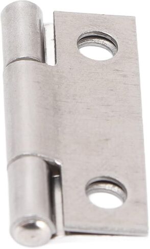 10Pcs 1in Foldable 4 Hole Butt Hinges, 304 Stainless Steel Hinges for Marine Boxes, Cabinets and Doors in Saudi Arabia