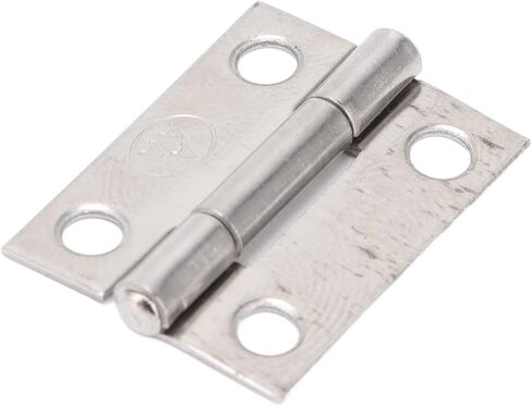 10Pcs 1in Foldable 4 Hole Butt Hinges, 304 Stainless Steel Hinges for Marine Boxes, Cabinets and Doors in Saudi Arabia