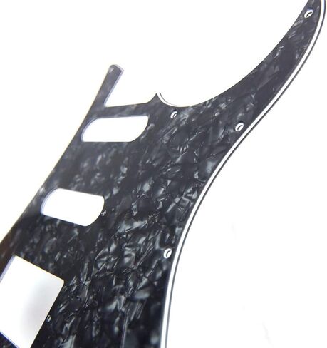 Guitar Pickguard For YAMAHA Pacifica EG 112 PAC112V, 4Ply Black Pearloid in Saudi Arabia