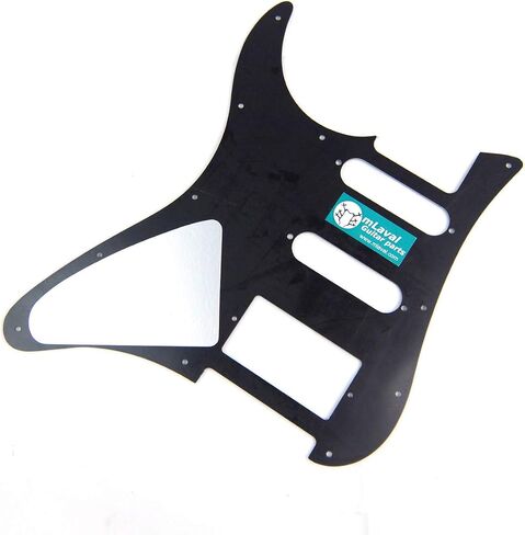 Guitar Pickguard For YAMAHA Pacifica EG 112 PAC112V, 4Ply Black Pearloid in Saudi Arabia