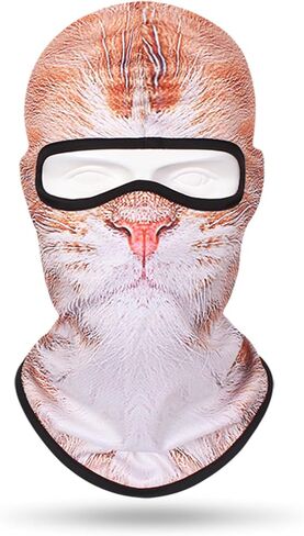 Windproof Face Mask for Men Women UPF50+ Animal Headwear for Motorcycle,Cycling in Saudi Arabia