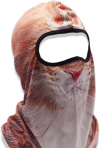 Windproof Face Mask for Men Women UPF50+ Animal Headwear for Motorcycle,Cycling in Saudi Arabia