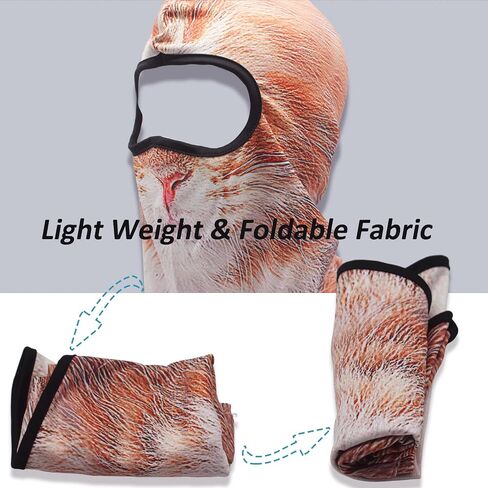 Windproof Face Mask for Men Women UPF50+ Animal Headwear for Motorcycle,Cycling in Saudi Arabia
