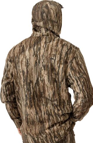 Realtree Men's Camo Fleece Hoodie | Poly-Cotton Hunting Sweatshirt | pullover في الهواء الطلق الدافئ مع جيب الكنغر in Saudi Arabia