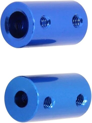2pcs Aluminum Flexible Coupling Bore 5mm 6mm 8mm Bpre Coupling Motor Connector Sleeve Adapter for Motor Models(8mm to 8mm) in Saudi Arabia