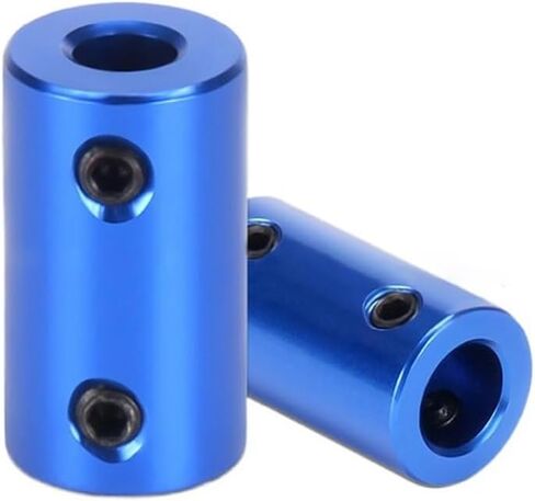 2pcs Aluminum Flexible Coupling Bore 5mm 6mm 8mm Bpre Coupling Motor Connector Sleeve Adapter for Motor Models(8mm to 8mm) in Saudi Arabia