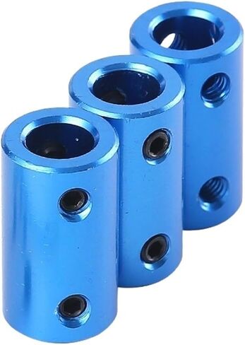 1pcs Stepper Motor Screw Coupling 3D Printer D14 L25 Aluminum Alloy Bore 3x5mm 4x6mm 5x8mm Blue Flexible Shaft Coupler(4 x 6mm) in Saudi Arabia