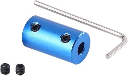 1pcs Stepper Motor Screw Coupling 3D Printer D14 L25 Aluminum Alloy Bore 3x5mm 4x6mm 5x8mm Blue Flexible Shaft Coupler(4 x 6mm) in Saudi Arabia