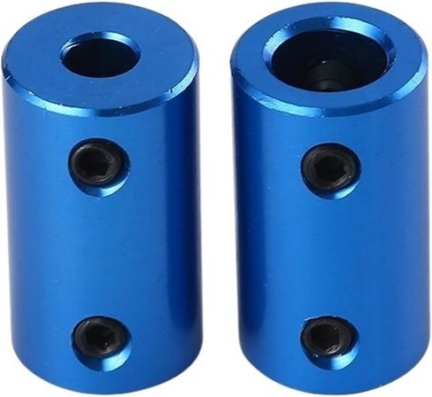 1pcs Stepper Motor Screw Coupling 3D Printer D14 L25 Aluminum Alloy Bore 3x5mm 4x6mm 5x8mm Blue Flexible Shaft Coupler(4 x 6mm) in Saudi Arabia