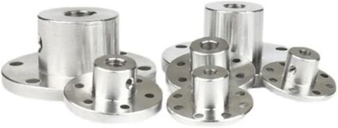 1pc Shaft Flange Coupler 3mm 3.17mm 4mm 5mm 6mm 6.35mm 7mm 8mm 10mm 11mm 12mm 14mm Rigid Coupling Guide Motor Connector(5MM bore) in Saudi Arabia