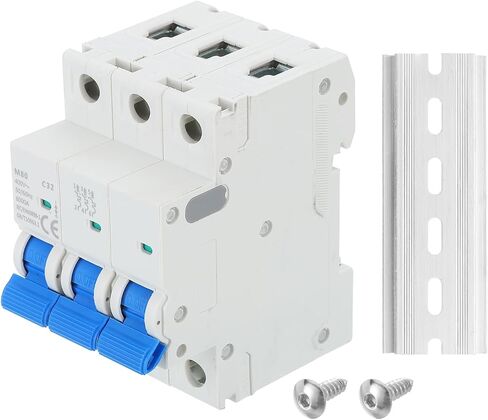 Meccanixity 1 PCS AC قاطع الدائرة المصغرة 3P 30A in Kuwait