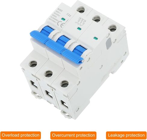 Meccanixity 1 PCS AC قاطع الدائرة المصغرة 3P 30A in Kuwait