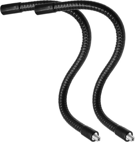 12" Gooseneck Tube Extension Holder,1/4"-20 Female to Male Thread Metal Universal Hose Flexible Arm for Phone Action Camera Microphone(2 PCS) in Saudi Arabia