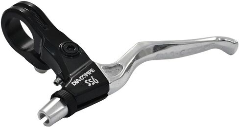DIA -Compe SS6 Old School MTB Mountain Bickle Brake Brake Lever Set - Black/Silver in Saudi Arabia