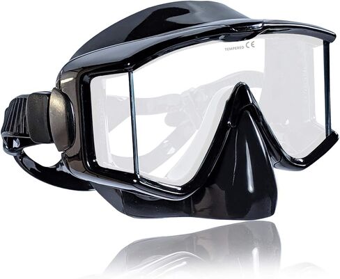Tilos Single Lens Panoramic Large Wide View Mask for Scuba Diving & Snorkeling in Saudi Arabia