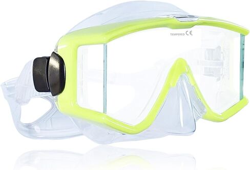 Tilos Single Lens Panoramic Large Wide View Mask for Scuba Diving & Snorkeling in Saudi Arabia