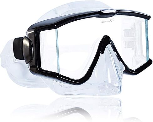 Tilos Single Lens Panoramic Large Wide View Mask for Scuba Diving & Snorkeling in Saudi Arabia