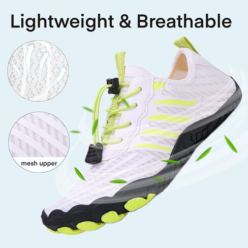 Hike Barefoot Shoes for Women Men, Water Shoes with Wide Toe Box, Non-Slip & Quick Dry Breathable Beach Pool Aqua Swim Surf Walking Shoes in Kuwait