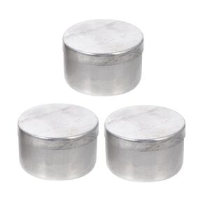 3pcs Aluminum Weighing Weighting Holder Tins Containers for Soil Collection in Saudi Arabia
