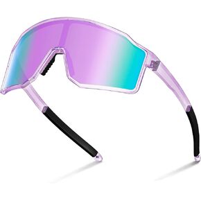 SPOSUNE UV400 Polarized Softball Sunglasses, TR90 Sports Glasses for Running, Cycling, Baseball & Bike (Unisex) in Saudi Arabia