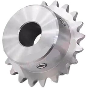 Tooth Roller Chain Sprocket, 1pc 23 Teeth 04C 304 Stainless Steel Chain Gear 23T Bore 8 10 12 14 15 16 17 18mm(14mm) in Saudi Arabia