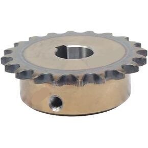Tooth Roller Chain Sprocket, 1pc 06B 17 Teeth Precision Industrial Drive Sprocket Wheel 45# Steel Chain Gear Keyway(18mm (Keyway 6mm)) in Saudi Arabia