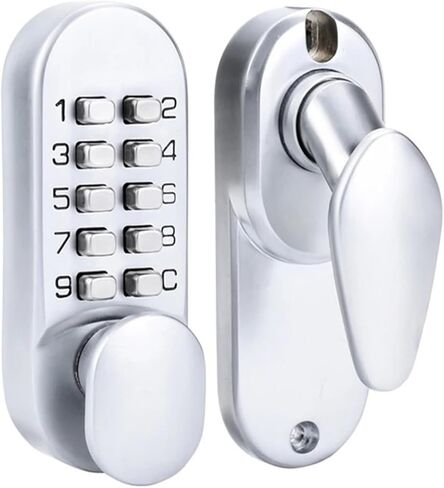 1Pcs Zinc Alloy Keyless Door Lock Mechanical Combination Lock Code Lock for Doors Handle Door Hardware Lock Furniture in Saudi Arabia