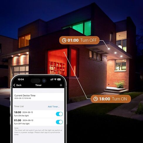 Smart Recessed Lighting 6 Inch, 12W 1080LM RGBCW Canless Recessed Light Bluetooth Connect Color Changing LED Downlight CCT Dim Ceiling Lights with Junction Box for Party Home 1 Pack in Saudi Arabia