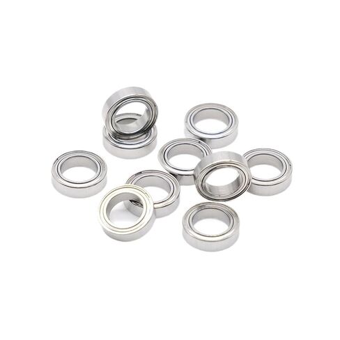 10pcs SMR117ZZ Bearing 7x11x3 mm ABC-7 محامل كرة من الفولاذ المقاوم للصدأ محمية SMR117Z SMR117 Z ZZ in Kuwait