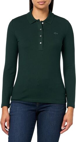 Lacoste Women's Slim Fit L.12.d Stretch Mini Piqué Pulo Shirt in Saudi Arabia